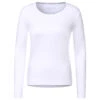 Cecil Pia Langarm Shirt White 1 Cecil Pia Langarm Shirt White -Wellensteyn Shop cecil pia langarmshirt weiss 100002028129