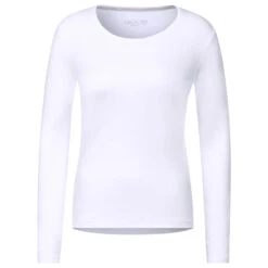 Cecil Pia Langarm Shirt White