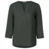 Cecil Solid Damen 3/4 Arm Bluse Easy Khaki -Wellensteyn Shop cecil solid blouse bluse gruen 14684