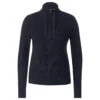 Cecil Damen Strickjacke Cosy Structured Zip Cardigan Night Sky Blue -Wellensteyn Shop cecil strickjacke dunkelblau 14077