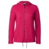 Cecil Damen Hoodie Shirtjacke Big Cable Cosy Coral -Wellensteyn Shop cecil sweatjacke cosy coral 15068