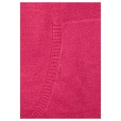 Cecil Damen Long Strickjacke Cosy Cardigan Coral Melange -Wellensteyn Shop cecil sweatjacke cosy coral melange 15271 detail