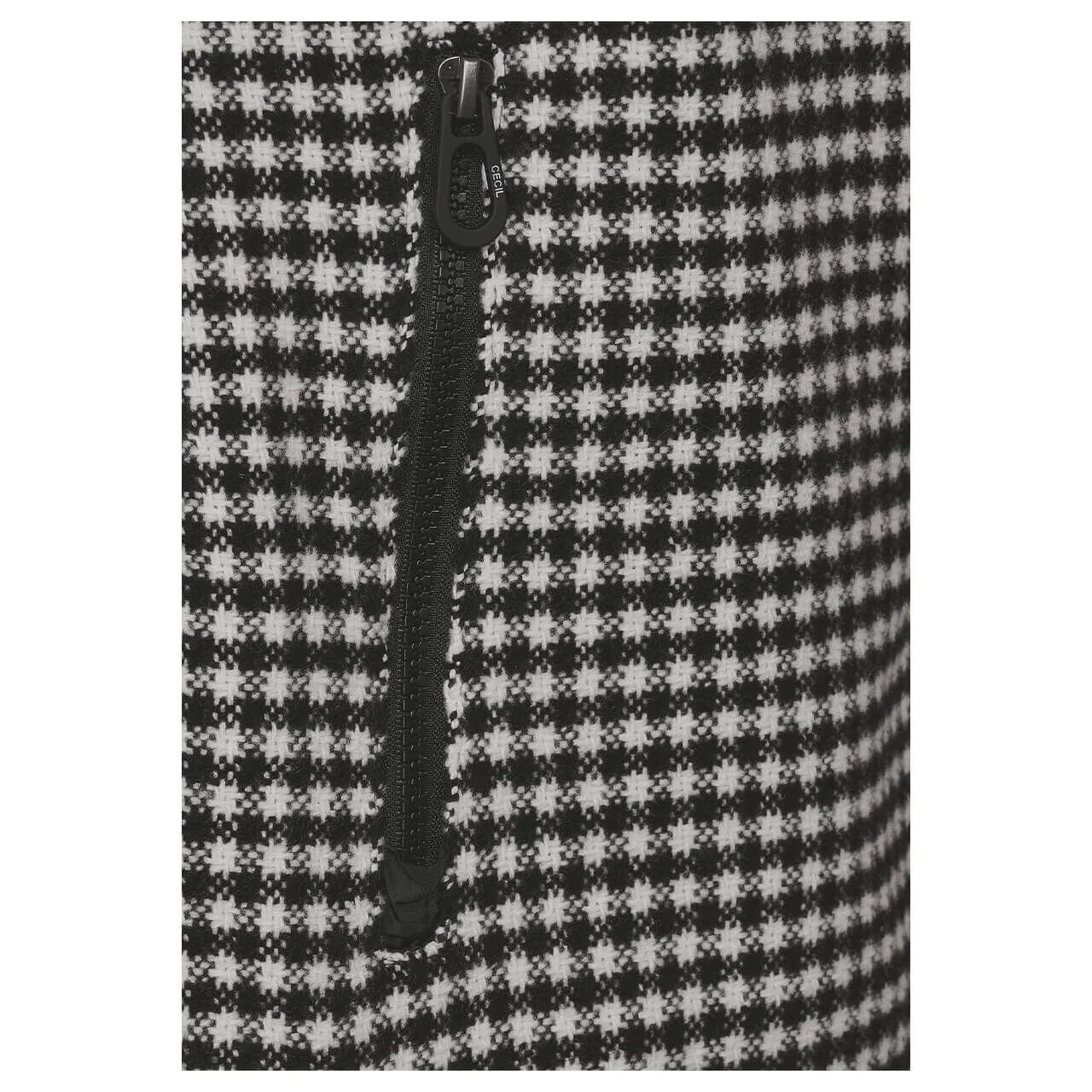 Cecil Damen Weste Jacquard Black 8 Cecil Damen Weste Jacquard Black – Bild 6