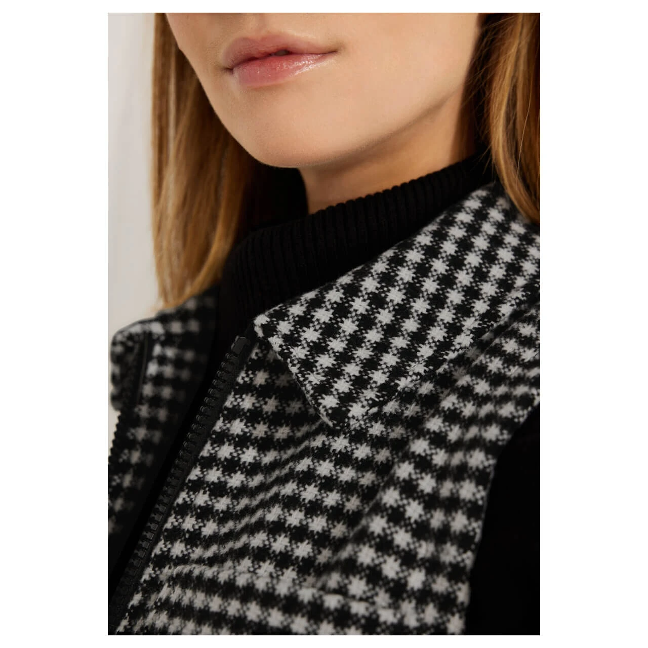 Cecil Damen Weste Jacquard Black 7 Cecil Damen Weste Jacquard Black – Bild 5