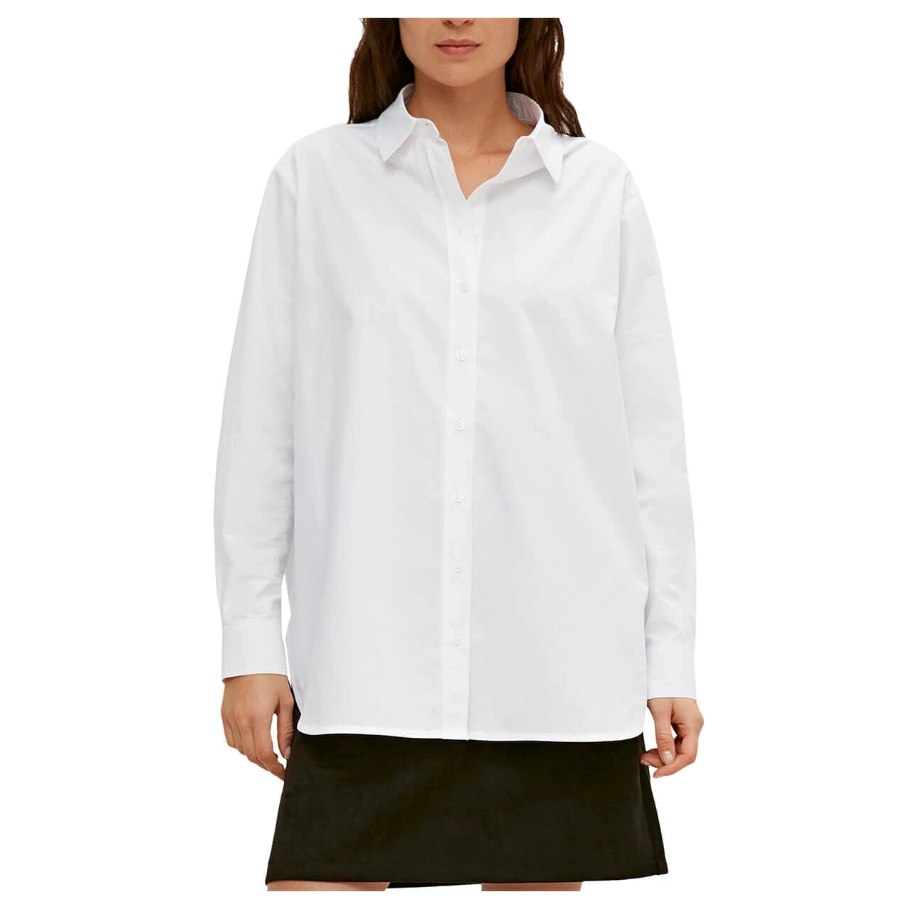 Comma Damen Bluse Soft White 4 Comma Damen Bluse Soft White – Bild 2