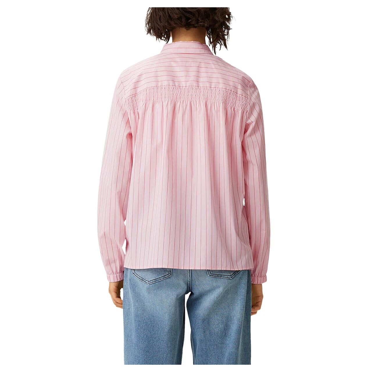 Comma Damen Langarm Bluse Lilac Pink 5 Comma Damen Langarm Bluse Lilac Pink – Bild 3