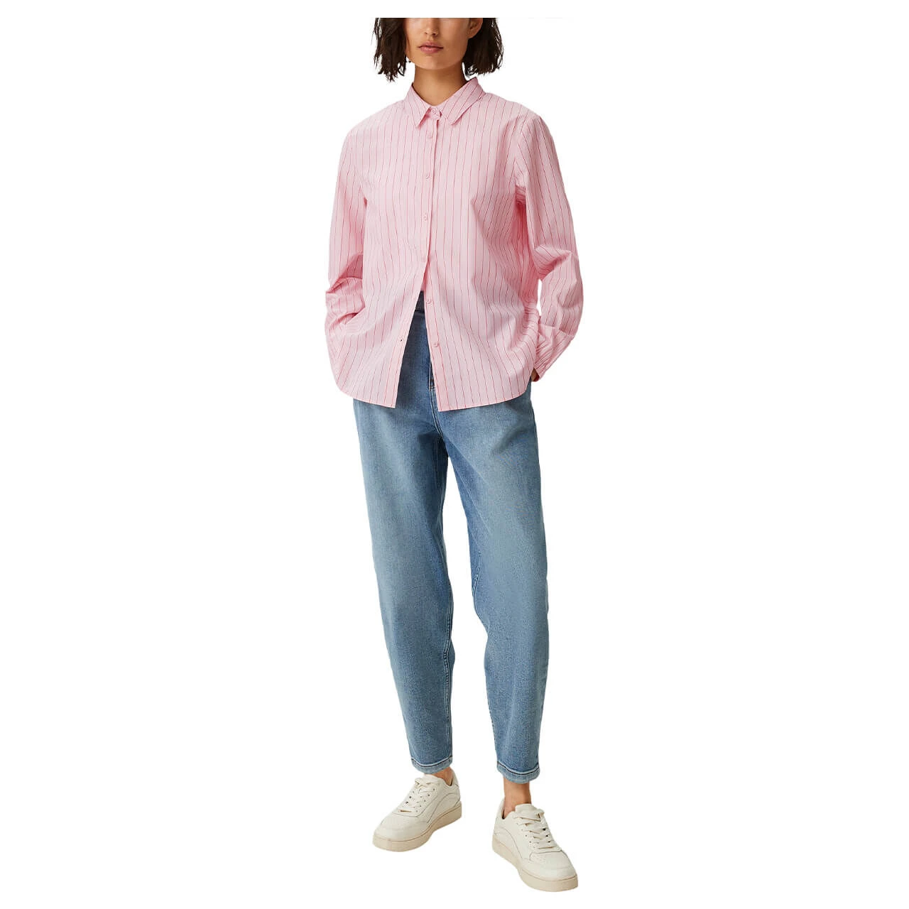 Comma Damen Langarm Bluse Lilac Pink 6 Comma Damen Langarm Bluse Lilac Pink – Bild 4