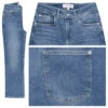 Comma Easy Kick Damen 7/8 Jeans Blue Washed -Wellensteyn Shop comma jeans 7 8 blau 53z3