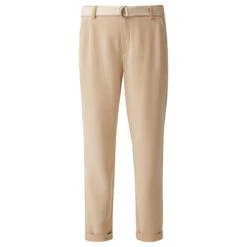 Comma Damen 7/8 Chinohose Light Brown -Wellensteyn Shop comma jeans hose beige 8170 ansicht vorne