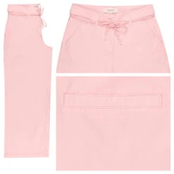 Comma Damen 7/8 Chinohose Lilac Pink