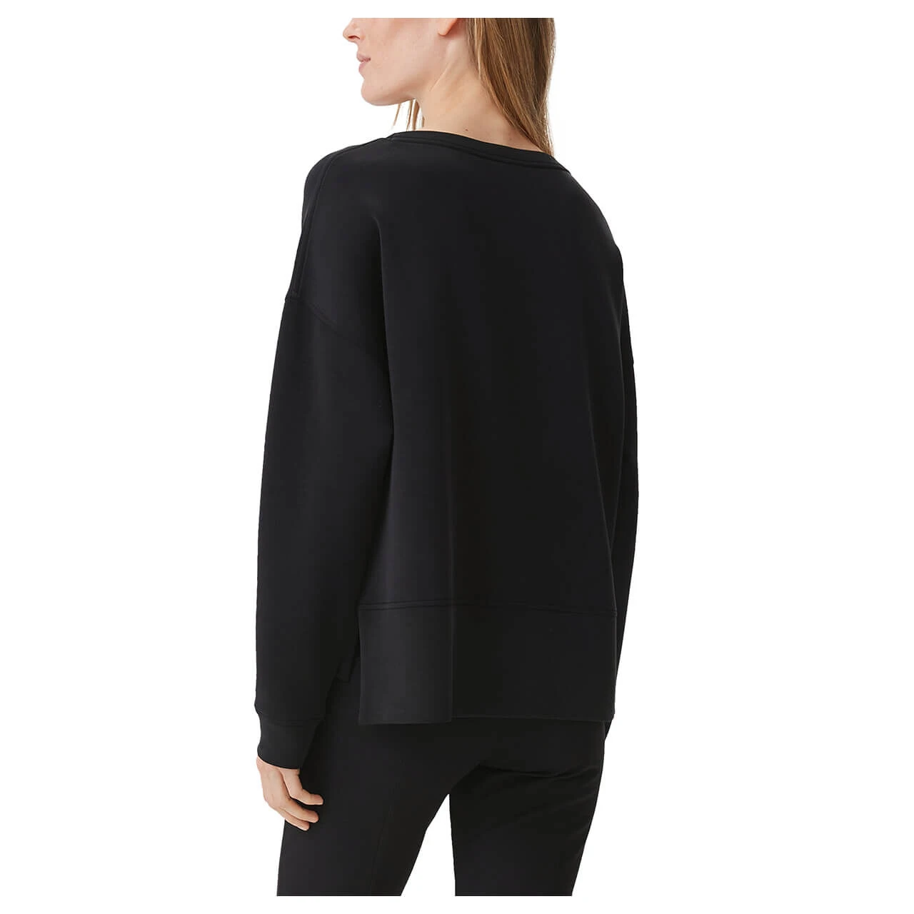 Comma Damen Sweatshirt Smooth Black 5 Comma Damen Sweatshirt Smooth Black – Bild 3