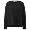 Comma Damen Sweatshirt Smooth Black -Wellensteyn Shop comma sweatshirt schwarz 9999 28229