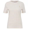 Comma Damen T-Shirt Cream Stripes -Wellensteyn Shop comma t shirt beige 80g0