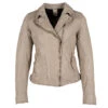 Gipsy (by Mauritius) Damen Lederjacke Hazil Light Beige 1 Gipsy (by Mauritius) Damen Lederjacke Hazil Light Beige -Wellensteyn Shop gipsy bikerjacke hazil light beige