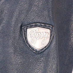 Gipsy (by Mauritius) Damen Lederjacke Faye Navy -Wellensteyn Shop gipsy faye biker asymmetrical jacke navy 9408 detail