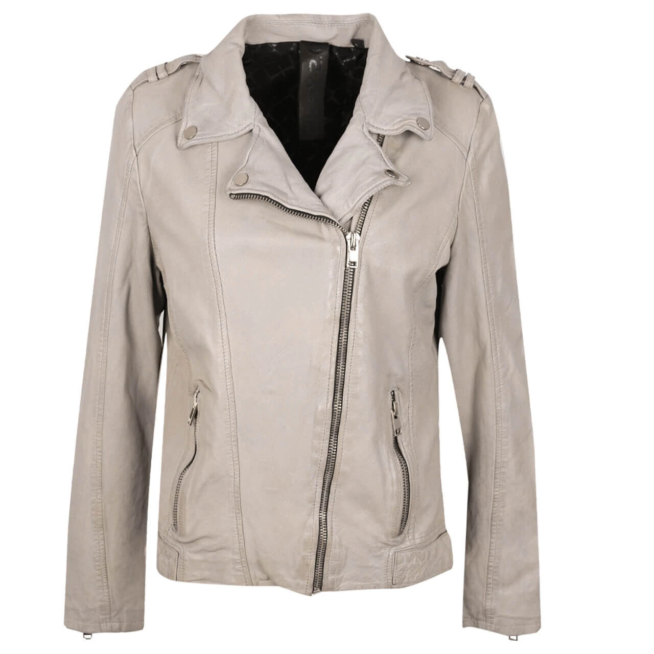 Gipsy (by Mauritius) Damen Lederjacke Narin Light Grey 3 Gipsy (by Mauritius) Damen Lederjacke Narin Light Grey
