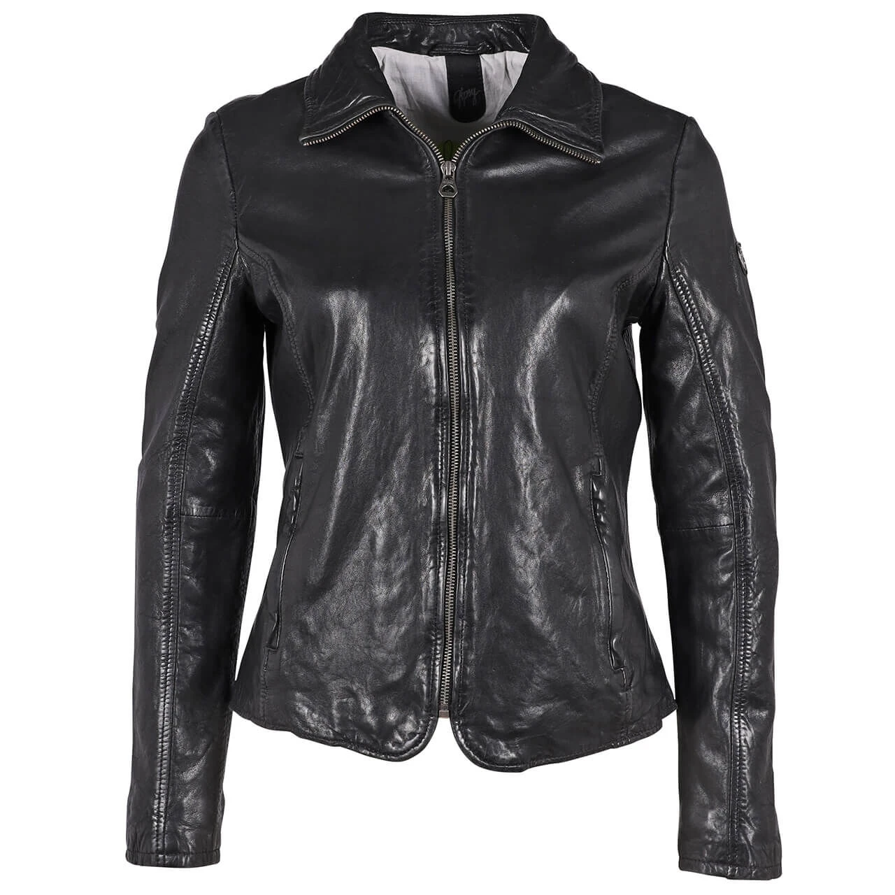 Gipsy (by Mauritius) Damen Lederjacke Larna Black 3 Gipsy (by Mauritius) Damen Lederjacke Larna Black