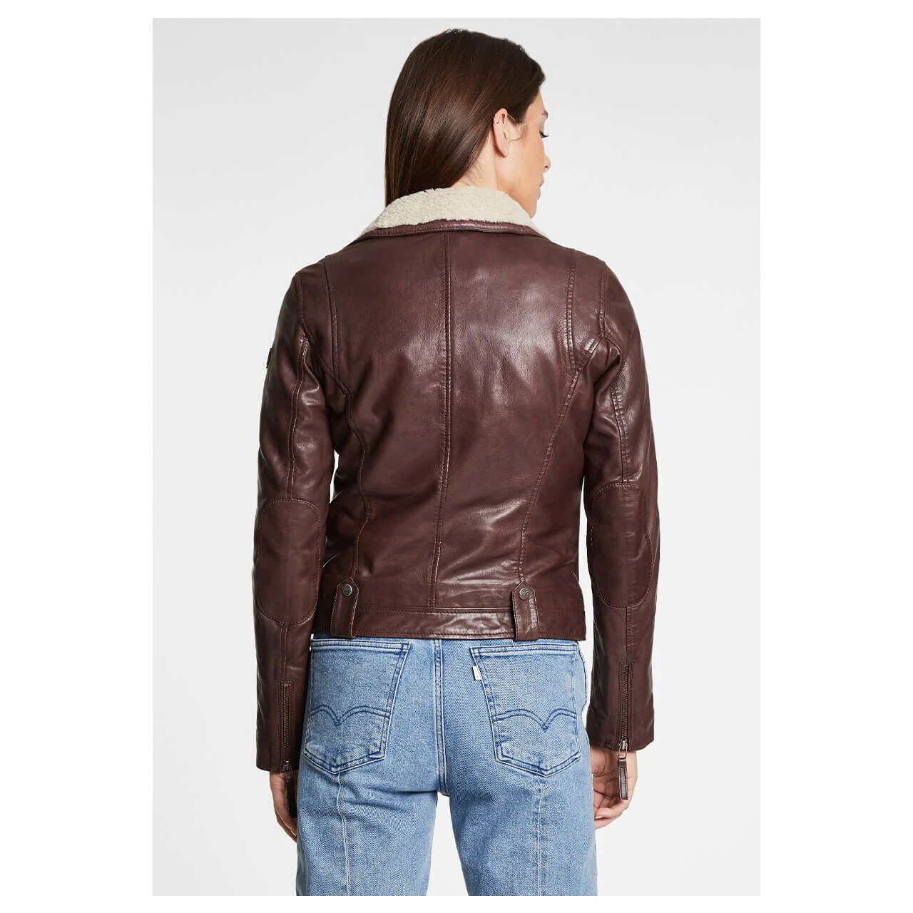 Gipsy (by Mauritius) Damen Lederjacke Tyla Brown 6 Gipsy (by Mauritius) Damen Lederjacke Tyla Brown – Bild 4