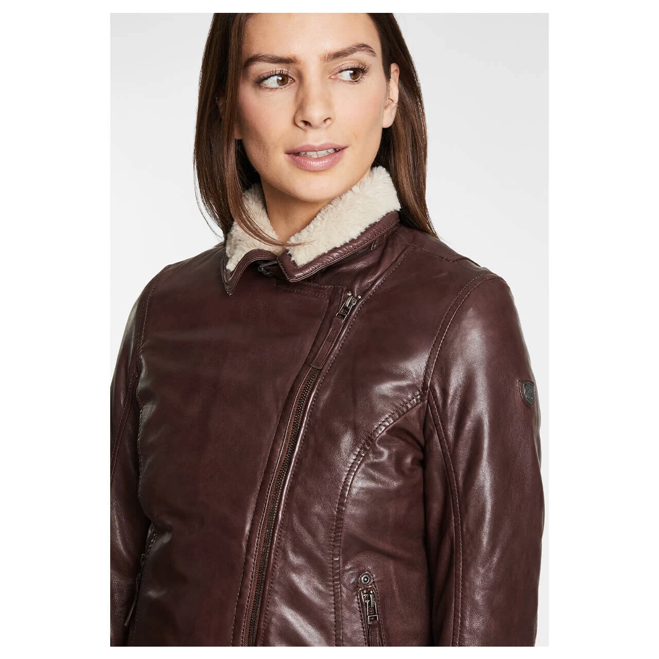 Gipsy (by Mauritius) Damen Lederjacke Tyla Brown 8 Gipsy (by Mauritius) Damen Lederjacke Tyla Brown – Bild 6