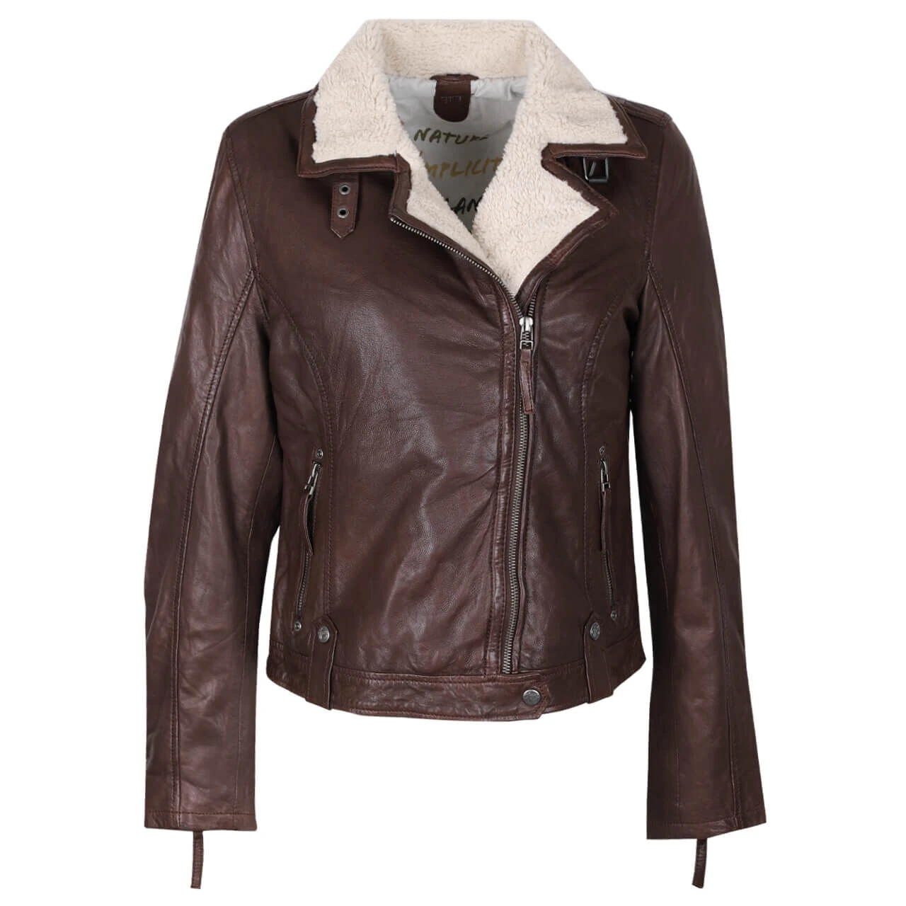 Gipsy (by Mauritius) Damen Lederjacke Tyla Brown 3 Gipsy (by Mauritius) Damen Lederjacke Tyla Brown