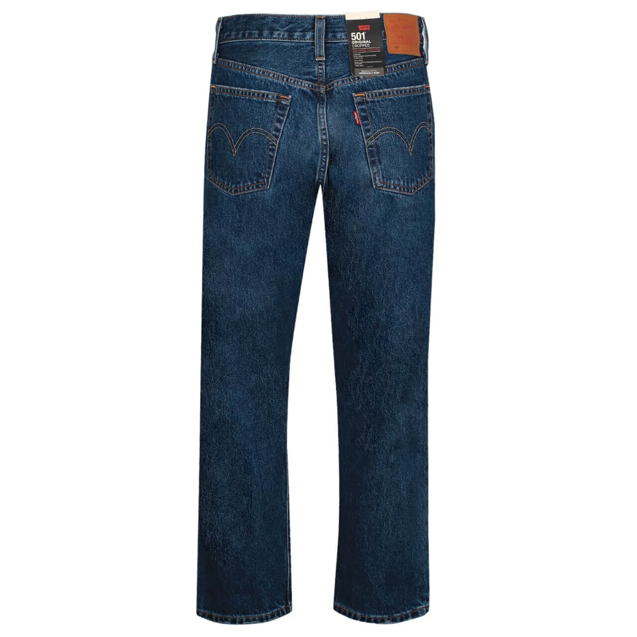 Levis Levi's® 501 Cropped 7/8 Damen Jeans Dark Blue 4 Levis Levi's® 501 Cropped 7/8 Damen Jeans Dark Blue – Bild 2