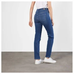 MAC Dream Jeans Mid Blue Authentic -Wellensteyn Shop mac dream jeans mid blue authentic d569 model hinten
