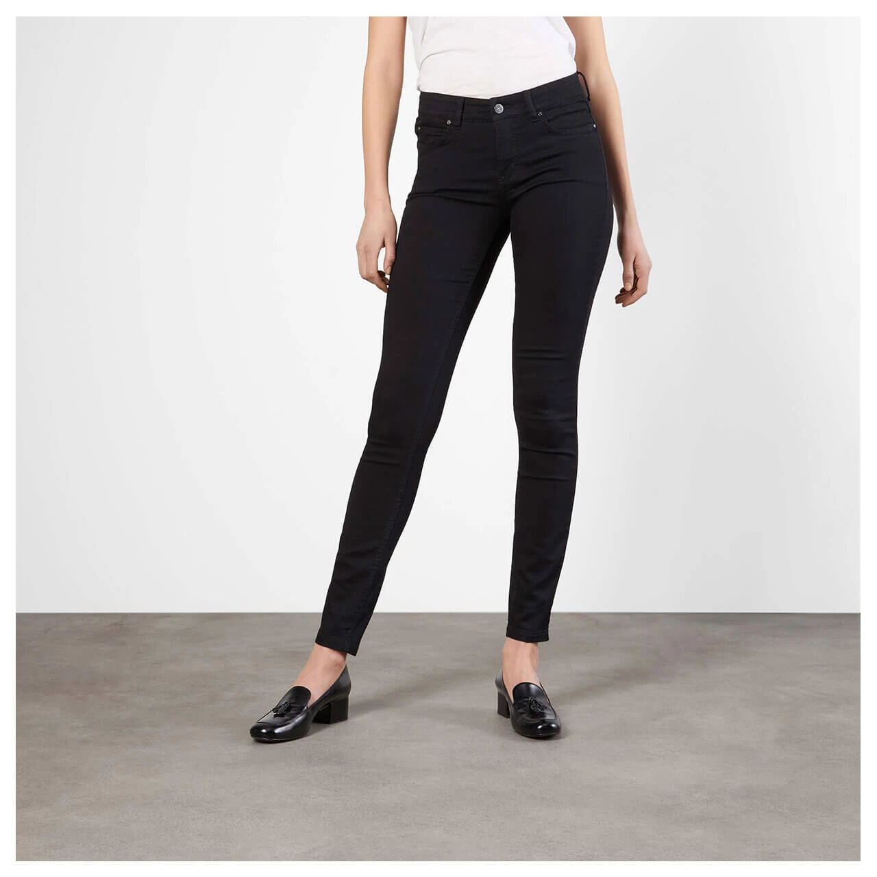 MAC Dream Skinny Jeans Black Black 4 MAC Dream Skinny Jeans Black Black – Bild 2