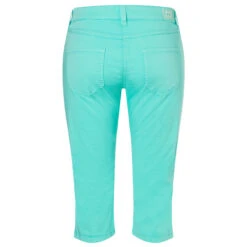 MAC Capri 3/4 Baumwollhose Caribic Blue Summer 14 MAC Capri 3/4 Baumwollhose Caribic Blue Summer -Wellensteyn Shop mac jeans capri caribic blue 148r ansicht hinten