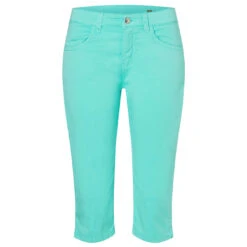 MAC Capri 3/4 Baumwollhose Caribic Blue Summer 13 MAC Capri 3/4 Baumwollhose Caribic Blue Summer -Wellensteyn Shop mac jeans capri caribic blue 148r ansicht vorne