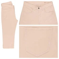 MAC Capri 3/4 Baumwollhose Ivory Summer