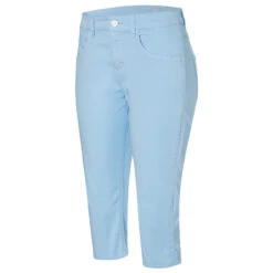 MAC Capri 3/4 Baumwollhose Sky Blue Summer 15 MAC Capri 3/4 Baumwollhose Sky Blue Summer -Wellensteyn Shop mac jeans capri summer clean sky blue 171r ansicht