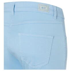 MAC Capri 3/4 Baumwollhose Sky Blue Summer 19 MAC Capri 3/4 Baumwollhose Sky Blue Summer -Wellensteyn Shop mac jeans capri summer clean sky blue 171r ansicht detail hinten