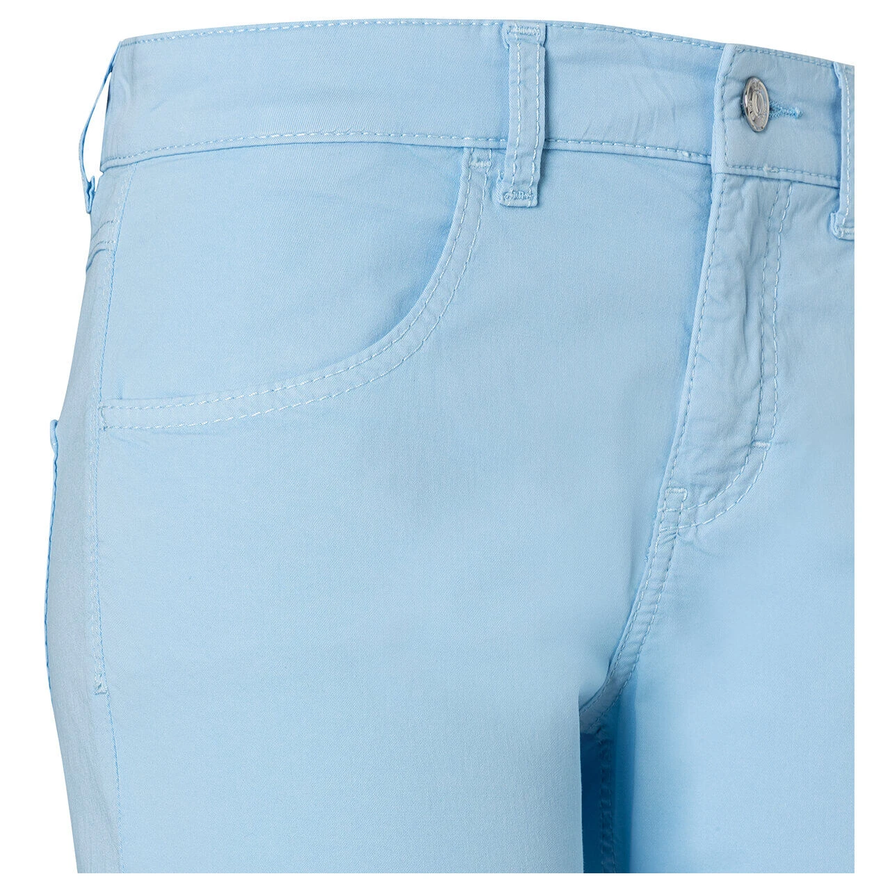MAC Capri 3/4 Baumwollhose Sky Blue Summer 10 MAC Capri 3/4 Baumwollhose Sky Blue Summer – Bild 8