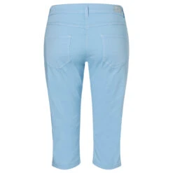 MAC Capri 3/4 Baumwollhose Sky Blue Summer 17 MAC Capri 3/4 Baumwollhose Sky Blue Summer -Wellensteyn Shop mac jeans capri summer clean sky blue 171r ansicht hinten