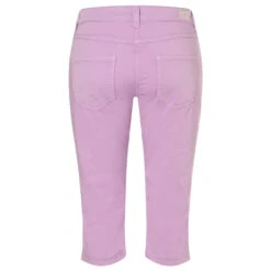 MAC Capri 3/4 Baumwollhose Lavender Summer -Wellensteyn Shop mac jeans capri summer clean summer lavender 722r ansicht hinten