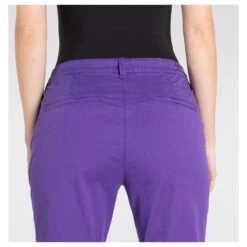 MAC Chino 7/8 Baumwollhose Royal Violet -Wellensteyn Shop mac jeans chino turn up violett 767r model detail