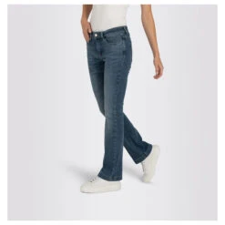 MAC Dream Boot Jeans Blue Light Used -Wellensteyn Shop mac jeans dream boot authentic blau d472 ansicht detail seite