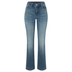 MAC Dream Boot Jeans Blue Light Used -Wellensteyn Shop mac jeans dream boot authentic blau d472 ansicht front