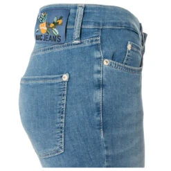 MAC Dream Chic 7/8 Jeans Simple Blue Washed Wonderlight -Wellensteyn Shop mac jeans dream chic 7 8 blau d289 ansicht detail