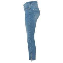 MAC Dream Chic 7/8 Jeans Simple Blue Washed Wonderlight -Wellensteyn Shop mac jeans dream chic 7 8 blau d289 ansicht seite