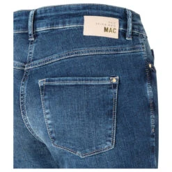 MAC X Sylvie Meis Dream Skinny Jeans Authentic Blue 18 MAC X Sylvie Meis Dream Skinny Jeans Authentic Blue -Wellensteyn Shop mac jeans dream skinny authentic blau d658 ansicht detail bund