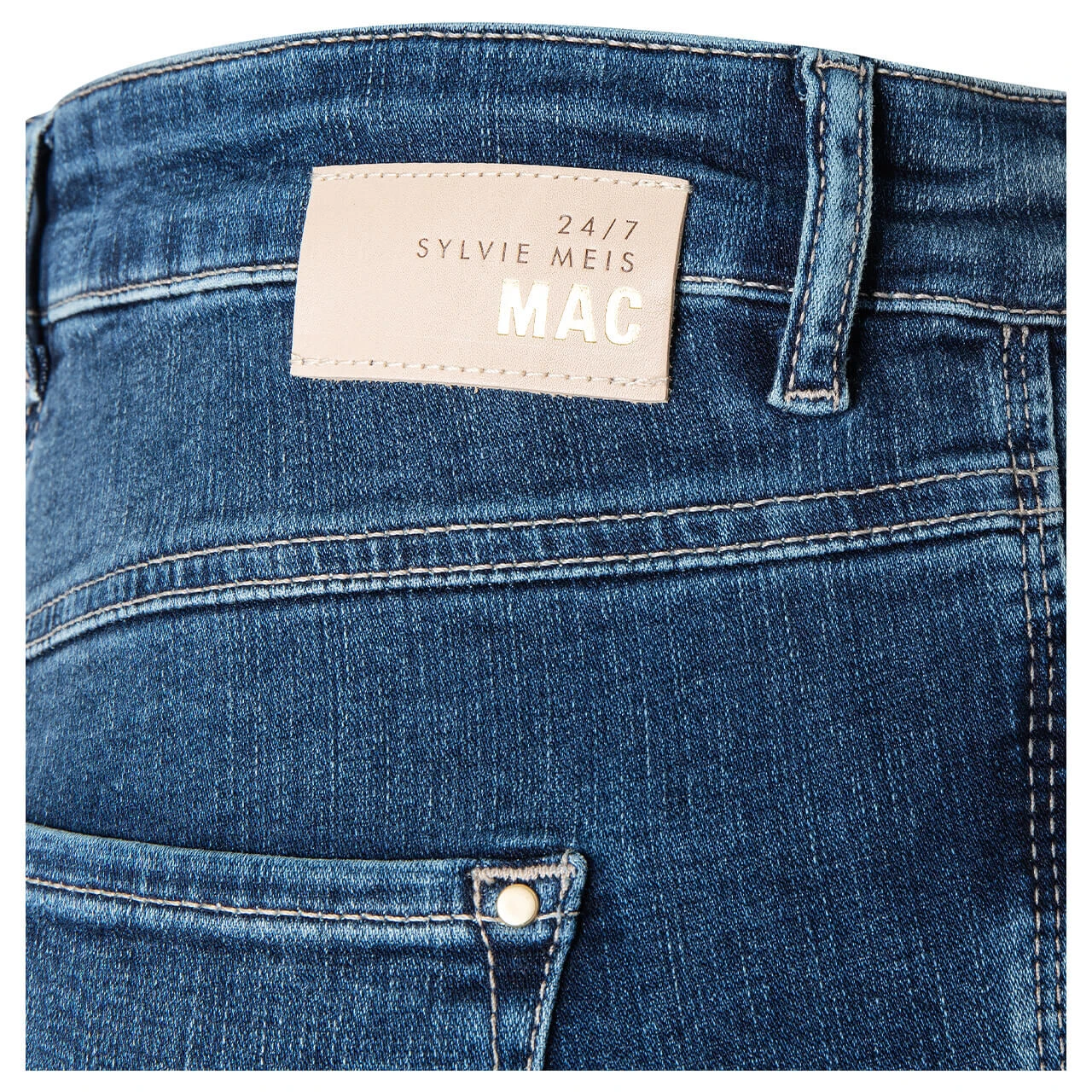 MAC X Sylvie Meis Dream Skinny Jeans Authentic Blue 11 MAC X Sylvie Meis Dream Skinny Jeans Authentic Blue – Bild 9