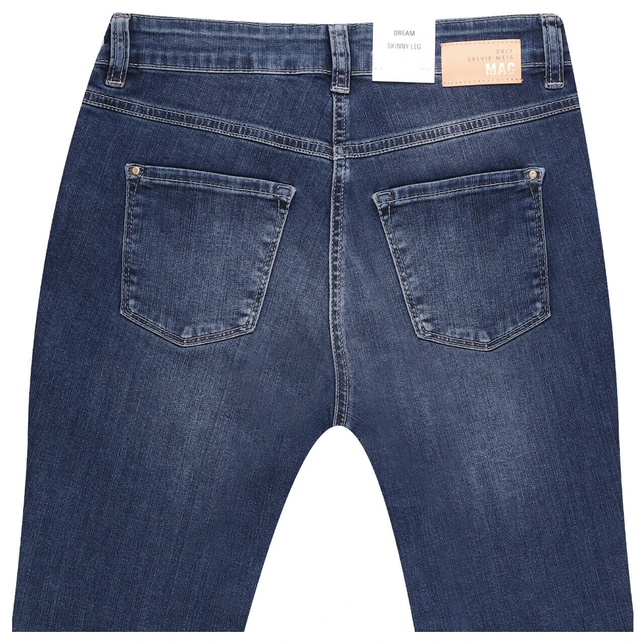 MAC X Sylvie Meis Dream Skinny Jeans Authentic Blue 4 MAC X Sylvie Meis Dream Skinny Jeans Authentic Blue – Bild 2