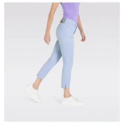 MAC Dream Summer 7/8 Baumwollhose Sky Blue Wonderlight -Wellensteyn Shop mac jeans dream summer blau 171r model seite