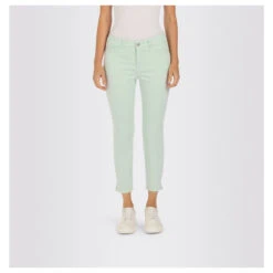 MAC Dream Summer 7/8 Baumwollhose Spray Green Wonderlight -Wellensteyn Shop mac jeans dream summer grC3BCn 619R model ansicht