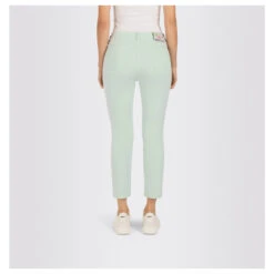 MAC Dream Summer 7/8 Baumwollhose Spray Green Wonderlight -Wellensteyn Shop mac jeans dream summer grC3BCn 619R model hinten