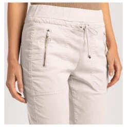 MAC Easy Ankle Baumwollhose Ivory -Wellensteyn Shop mac jeans easy active beige 208r model detail vorne