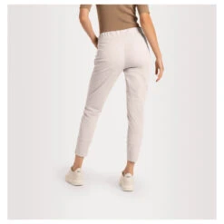MAC Easy Ankle Baumwollhose Ivory -Wellensteyn Shop mac jeans easy active beige 208r model hinten
