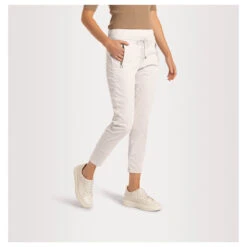 MAC Easy Ankle Baumwollhose Ivory -Wellensteyn Shop mac jeans easy active beige 208r model vorne