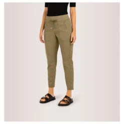 MAC Easy Ankle Baumwollhose Martini Olive -Wellensteyn Shop mac jeans easy active khaki 358r model vorne